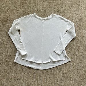 Rag & Bone White Waffle Knit